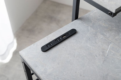 仕事がはかどるL字デスク