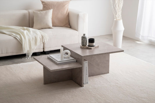 大理石風　センターテーブル