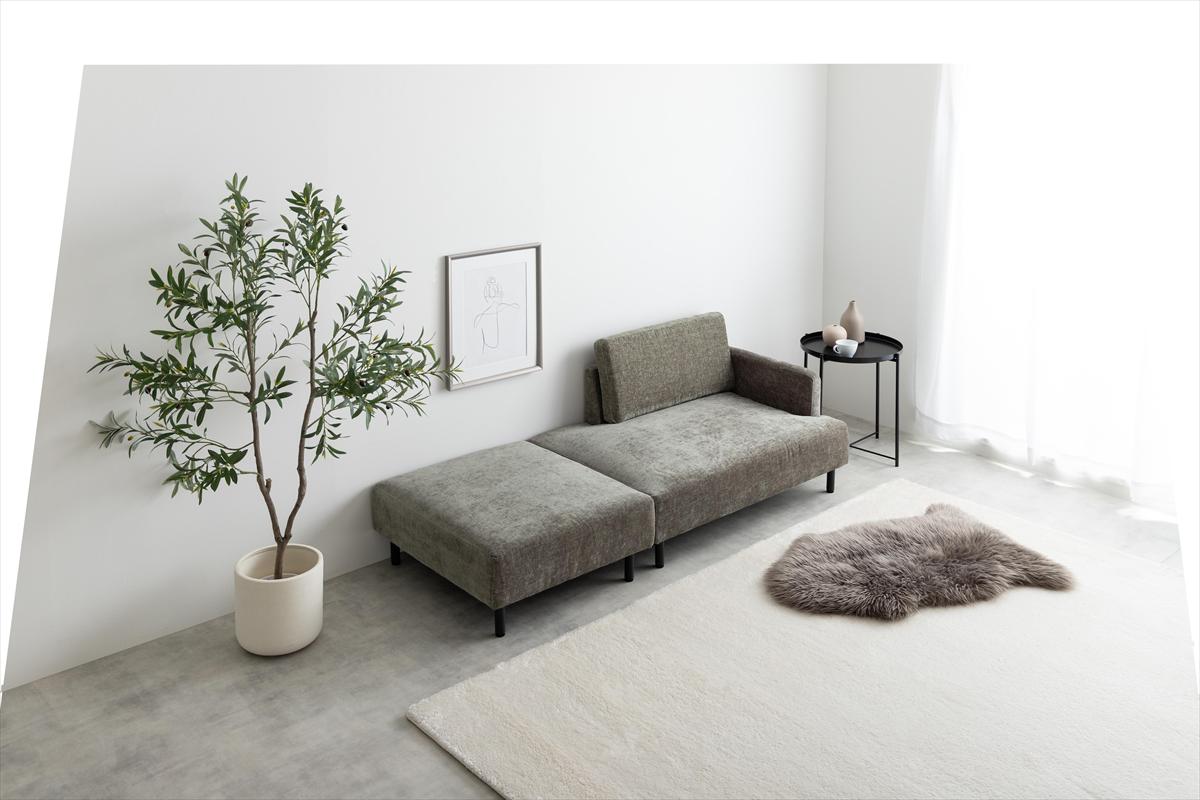 2人掛けカウチソファ