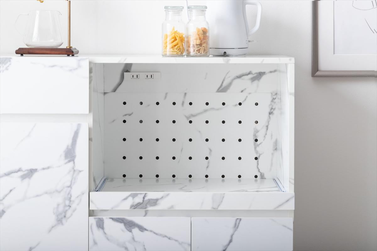 大理石柄レンジ台