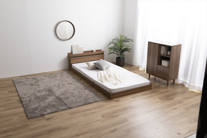 低重心のくつろぎベッド